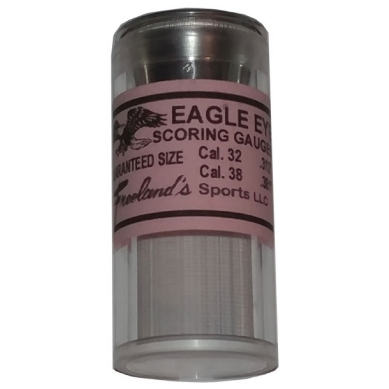 32 & 38 Cal Eagle Eye Scoring Gauge for Targets Freelands Freeland