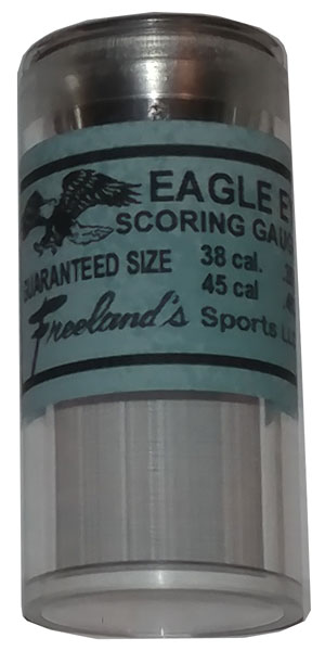 .38/.45 Eagle Eye Magnified Scoring Gauge for easy scoring 