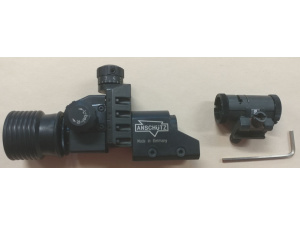 USED Anschutz 7020-20 click Match Sight Set M18 Right Handed