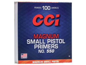 CCI Primers No. 550 Small Magnum Rifle (box 100)