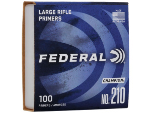 Federal Primers 210 Large Rifle (box 100)