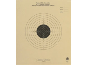 B11 Target 50 Foot Reduction of 50 Meter Slow Fire Official NRA Target 100