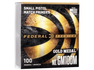 Federal Primers GM100M Small Pistol (box 100)