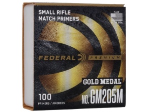Federal Primers GM 205M Small Rifle (box 100)