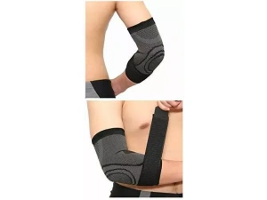 Soft Elbow Pad Support Sleeves (Pair) - Breathable Compression