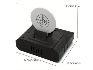 Laser Activated Shooting Target with Auto-Reset Functionality