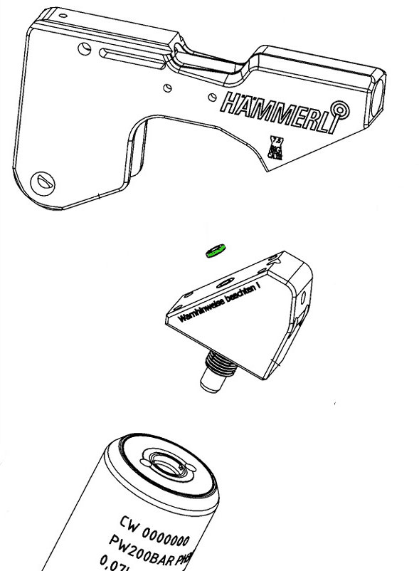 Hammerli AP20 Green O-Ring - 2798352