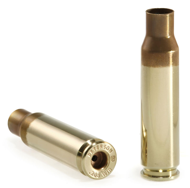 Peterson .308 Winchester Rifle Brass LRP - 50 Count