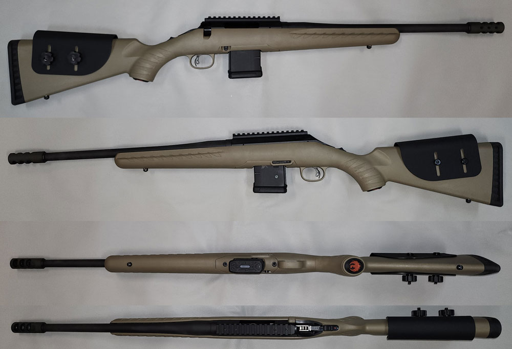 USED Ruger American Ranch Rifle 5.56 - new barrel, like new