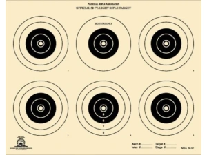 Target Smallbore Light Rifle NRA