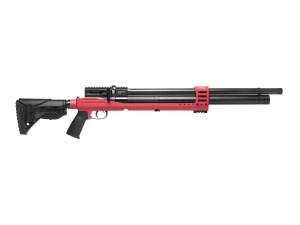 JTS Airacuda PRS Max PCP Air Rifle .25 Cal Red ALUMINUM CHASSIS - JAGPRSM25R