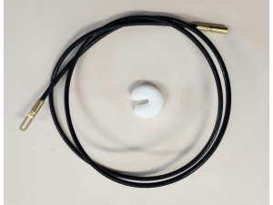 Freeland 36" Nylon Cleaning Cable with removable pull handle (22 Caliber and up)