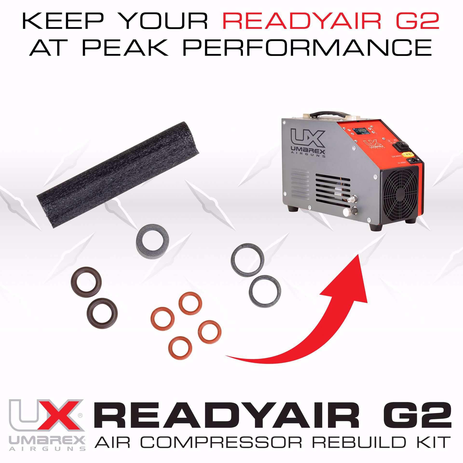 Umarex ReadyAir Gen 2 Compressor Service Maintenance Kit