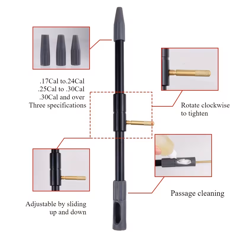 Universal Caliber Adjustable Rod Guide for Rifle Bore Cleaning - Image 5