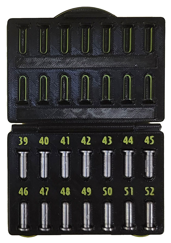Rimfire Headspace Gauge Set with case