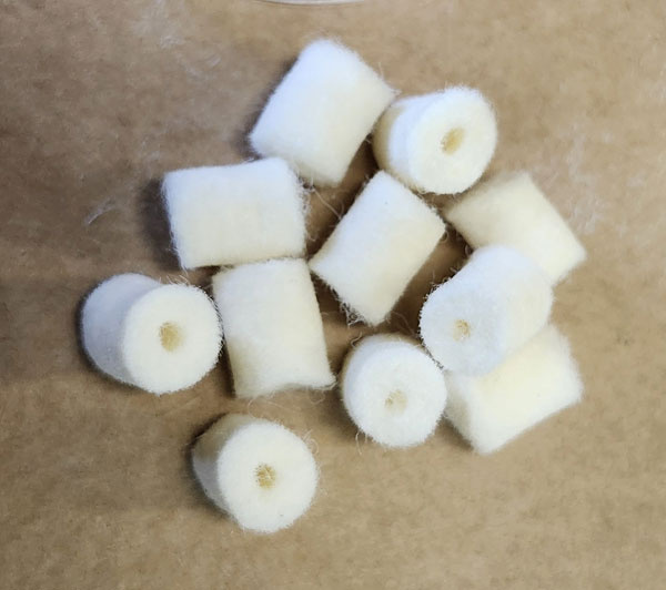 Freeland 27 Caliber 6.5mm 7mm Felt Cleaning Pellets 500 pack
