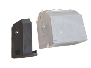 Aftermarket Hammerli Force B1 BX-1 Magazine Adapter 22LR metal mount - Black