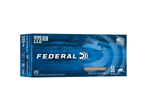 Federal Power-Shok 223 Rem 55GR Soft Point Box 20