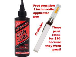 Slip2000 4 oz. Gun Lube + Free Precision Pen Refillable
