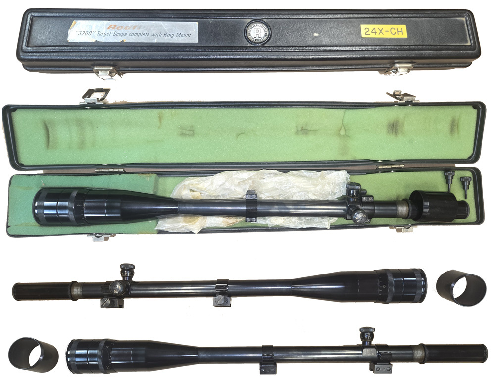 USED Redfield 3200 24x Rifle Scope with Case